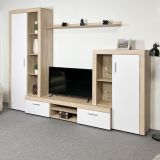 Mueble de salón y TV Composición de salón grande 263 Cm