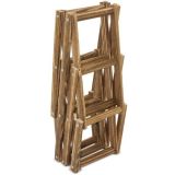 Botellero de Madera para 6 Botellas + Sacacorchos
