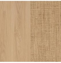 Mesita de Noche, Mesilla de Dormitorio, Color Madera, Medidas: 50 cm (Lar) x 34,6 cm (Fon) x 60 cm (Al)