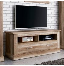 Mueble de Comedor, Mueble Salón, Acabado en Color Cañón, Medidas: 326 cm (Ancho) x 174,7 cm (Alto) x 41,8 cm (Fondo)