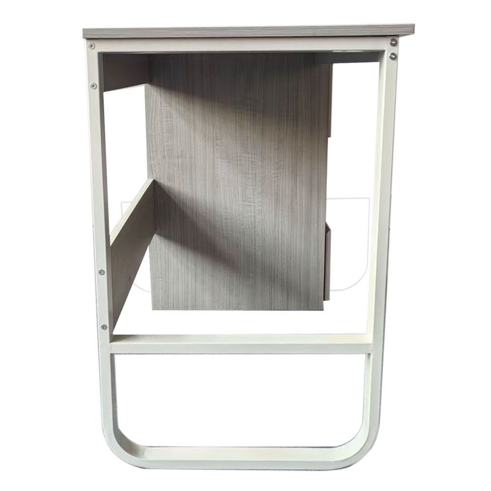 Escritorio Oficina 120 cm con 3 Cajones, Mesa de Ordenador